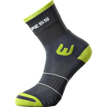 Pánské ponožky Progress WALKING turistické ponožky šedá/zelená Velikost: 6-8