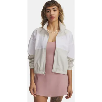 Dámská casual bunda Dámská bunda Under Armour UA Rival Woven Jacket-WHT 1389631-110 Bílá MD