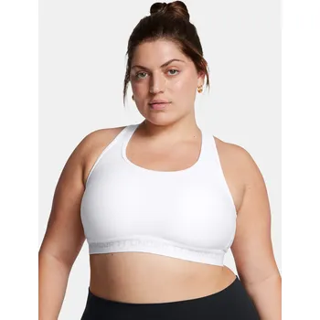 Podprsenka Dámská podprsenka Under Armour UA Crossback Mid Bra& 1362897-100 Bílá 2X