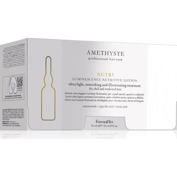 Vlasová regenerace FarmaVita Amethyste Hydrate ampule pro hydrataci a lesk 12x8 ml