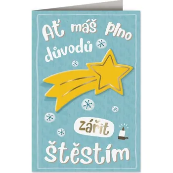 Nekupto Vánoční přání - Kometa