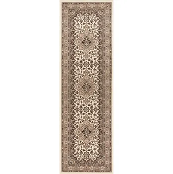 Koberec Béžový běhoun Nouristan Parun Tabriz, 80 x 250 cm ID_1332038