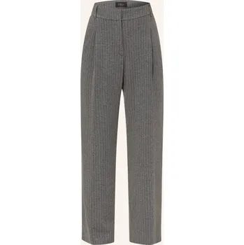 Dámské kalhoty S.Oliver Black Label Dámské Marlene Kalhoty Z Žerzeje, šedá, 46