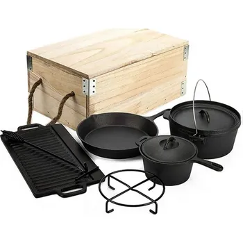 Pánev PH - Konyha Sada litinového nádobí - 6 ks