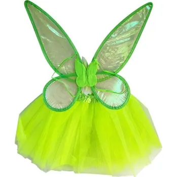 Karnevalový kostým Cd Dětský set Víla - dvě varianty Barva: Zelená