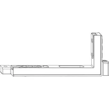 Okno WINKHAUS křídlové ložisko FL.IF.RS, odsazení 13 mm, 130 kg, pravé, stříbrné