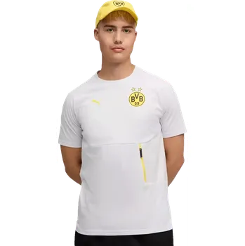 Pánské tričko Pánské tričko Puma Borussia Dortmund 25/26 PUMATECH bílé