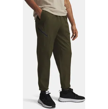 Pánské tepláky Under Armour UA Unstoppable Woven Jog 1388823-308 Zelená SM