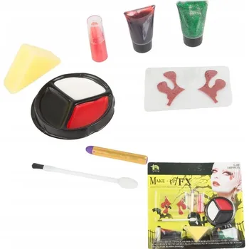 Party dekorace Upírský make-up na Halloween s příslušenstvím – sada na líčení