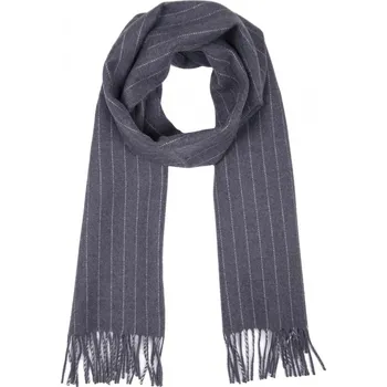 Šála MA.AL.BI Šedá šála 37 x 180 cm - 100 % vlna Velikost: Unisize (S-XL)