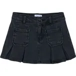 MAYORAL dívčí džínová sukně tm.šedá vel. 110 cm