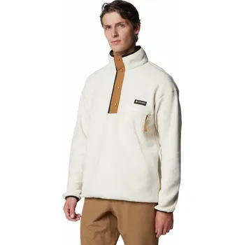 Pánská mikina Pánská mikina Columbia Helvetia™ II Half Snap Fleece Velikost: L / Barva: béžová