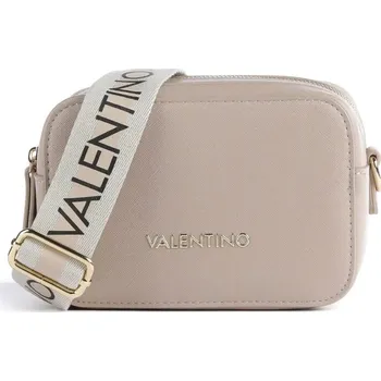 Kabelka Valentino Bags crossbody kabelka double zip dva popruhy béžová
