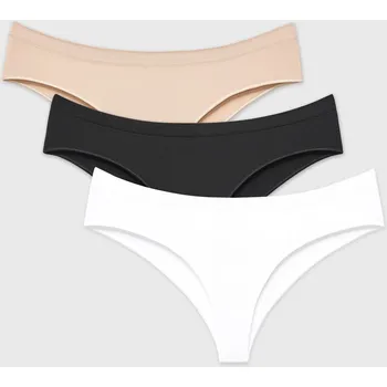 Kalhotky 3PACK Brazilky Flexi bezešvé