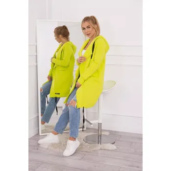 Zateplená bunda s kapucí pistáciová UNI