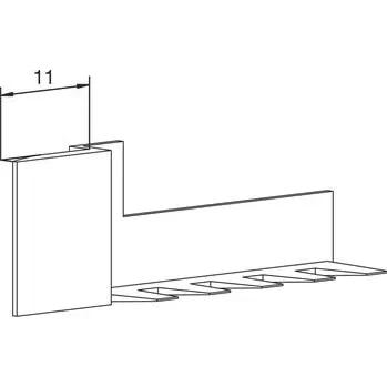 DEVENTER koncovka těsnění VESU12, plast šedý ( 100 párů )