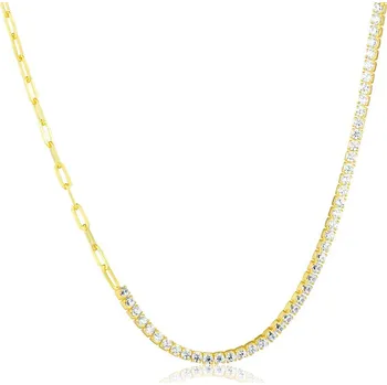 Náhrdelník Náhrdelník JVD SVLN0686XH2GO45 stříbrný