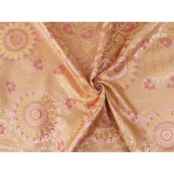 HEDVA ČESKÝ BROKÁT Luxusní brokát 160 51323 SLUNCE lososová | 92