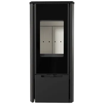 Ocelová kamna na dřevo KRATKI ENYO, průměr 150, 8 kW KOZA/ENYO