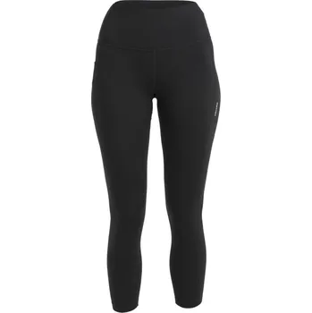 Dámské termoprádlo Dámské merino spodky ICEBREAKER Wmns 260 Fastray II 25" High Rise Tights, Black velikost: L