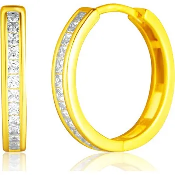 Náušnice Náušnice JVD SVLE3268XF3GO00 stříbrné