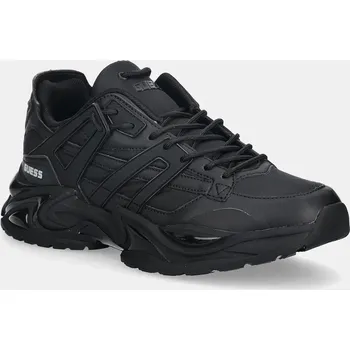 Pánské tenisky Tenisky Guess BELLUNO LOW pánské, černá barva, FMFBEL ELE12 FMFBEL.ELE12.BLACK 99X, EUR 44