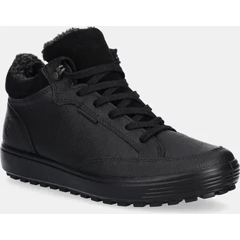 Dámské tenisky Kožené tenisky Ecco Soft 7 Tred Warm Gtx dámské, černá barva, 450493-01001 450493.01001 99X, EUR 38