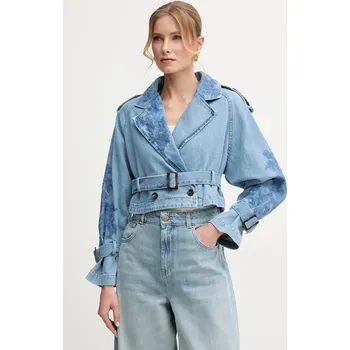 Dámská casual bunda Džínová bunda Ermanno Firenze 56TD002EI4 modrá 55J, vel. 40