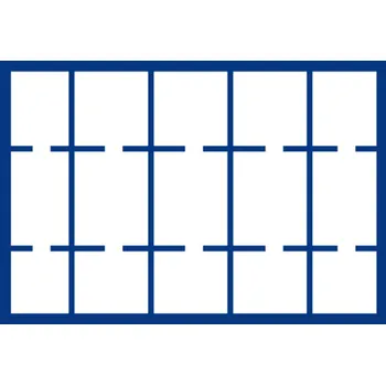 Obal pro sběratelský předmět Safe Plato pro 15 čtvercových kapslí do 50 mm