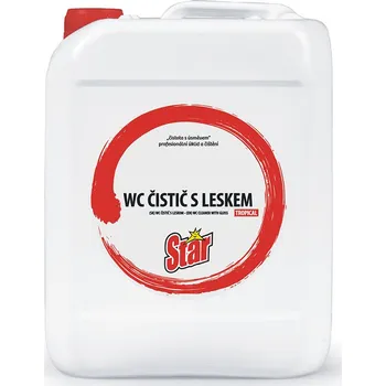 WC čistič STAR WC čistič s leskem 5l TROPICAL