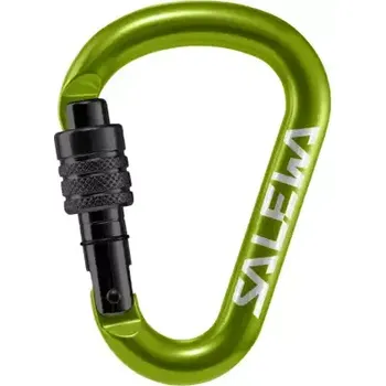 karabina Salewa HMS Screw G2 karabina S Fluo Green