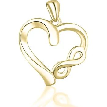 Přívěsek Přívěsek JVD SVLP0782XH2GO00 stříbrný