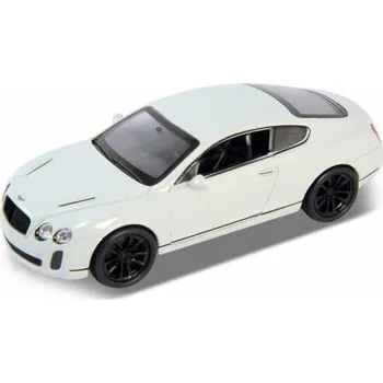 Výuková hračka Welly Bentley Continental Supersports 1:34 bílé