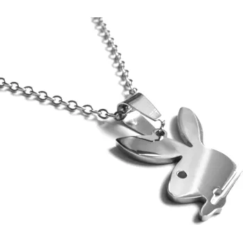Náhrdelník Steel Jewelry Náhrdelník Playboy z chirurgické oceli NH140925 dárkové balení zdarma