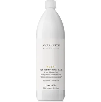 Vlasová regenerace FarmaVita Amethyste Nutri hloubkově regenerační maska pro poškozené, chemicky ošetřené vlasy 1000 ml