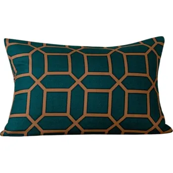 Povlak na dekorativní polštářek Flanelový povlak na polštář KERNAL 50x70 cm, zelený