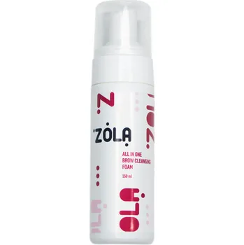 Péče o řasy a obočí ZOLA All in One čisticí pěna na obočí 3 v 1 Objem: 150 ml