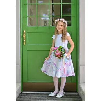 Dívčí šaty Dívčí šaty růžové Barbi 2 (BZ-180)