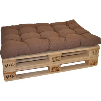 Podsedák Axin Trading s.r.o. Sedák na paletu 120x80 hnědý melír