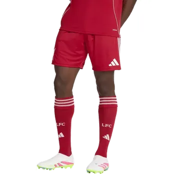 Pánské domácí fotbalové šortky Adidas Liverpool FC 25/26 červené