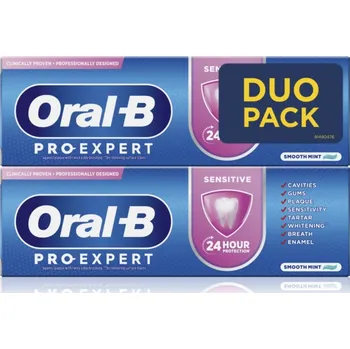 zubní pasta Oral-B Pro Expert Sensitive zubní pasta pro citlivé zuby 2x75 ml