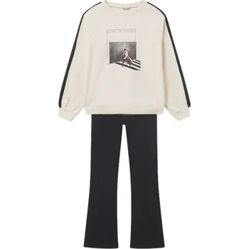 Kojenecký overall MAYORAL dívčí sportovní souprava černá, bílá vel. 162 cm