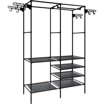 Věšák Věšák Ruhhy na oblečení dvojitý 108 x 173 cm