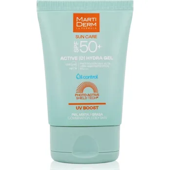 Opalování MartiDerm Sun Care Active D Hydra Gel opalovací gel-krém na obličej 50 ml