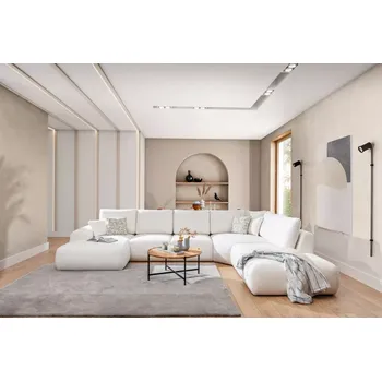 Sedací souprava Rohová sedací souprava Dionizos OB+3+RXL+1+Pufa K