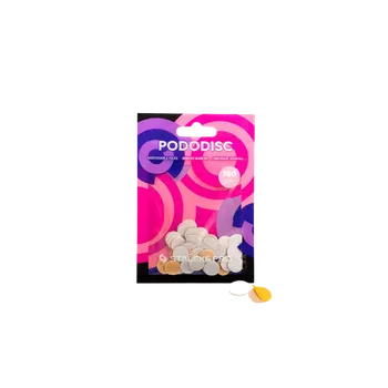 Bruska na nehty Staleks Pododisc XS bílé pilníky PDF-10-180W na pedikúru (50 ks)