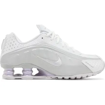 Dámské tenisky Nike Shox R4 White Metallic Platinum Barely Grape (W) Velikost: 37,5
