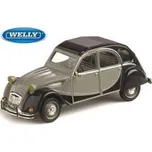 Welly Citroen 2CV Skala 1:24 černošedá