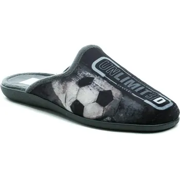 Pánské pantofle Medi Line 4724-590 černé pánské pantofle EU 44 + DÁREK