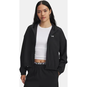 Dámská casual bunda Dámská bunda Under Armour UA Rival Woven Jkt HD-BLK 6004849-005 Černá XL